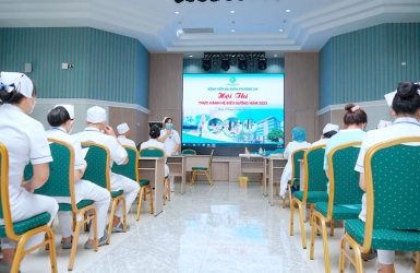 PCGH: Hội thi hệ thực hành điều dưỡng năm 2023