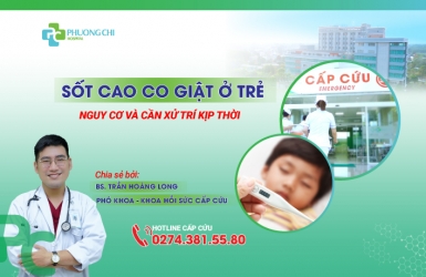 Sốt Cao Co Giật ở trẻ - Nguy Cơ Và Cần Xử Trí Kịp Thời